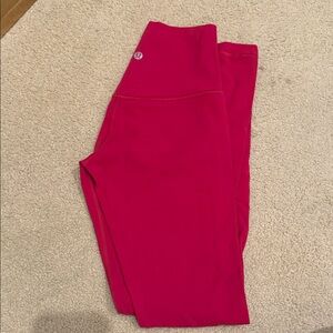 Lululemon Pink/Red Leggings